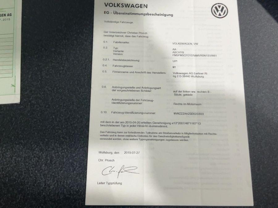 Volkswagen up! d'occasion