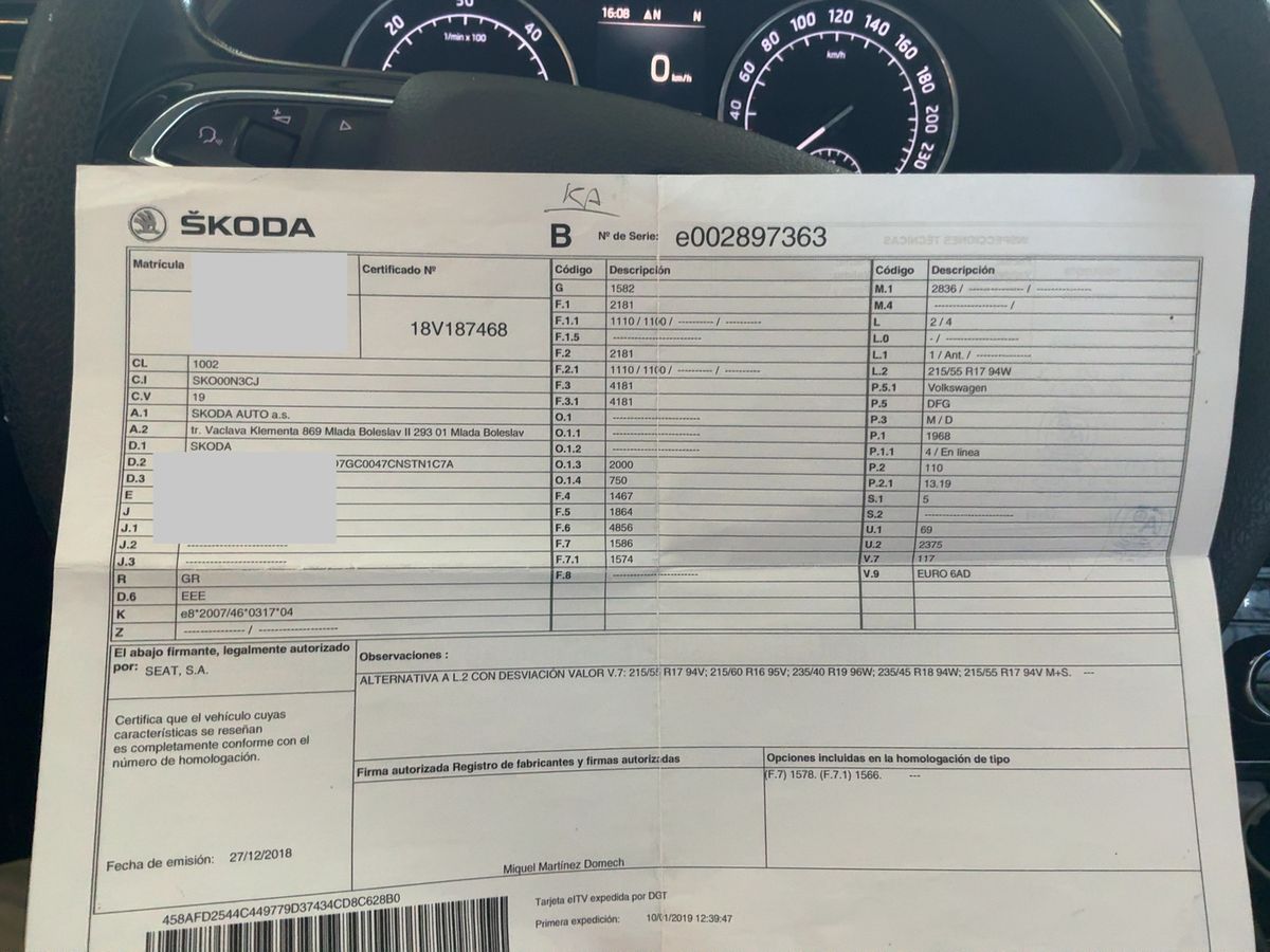 Skoda Superb d'occasion