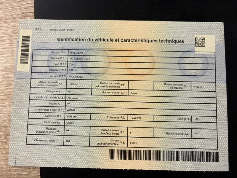 Mitsubishi Colt 1.5 DI-D Inform — zdjęcie 16