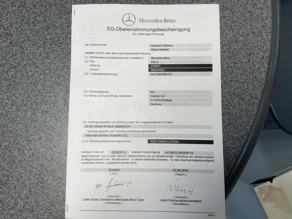 Mercedes-Benz GLA-Klasse d'occasion
