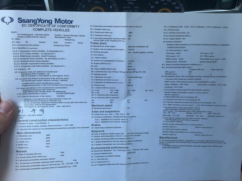 Ssangyong Tivoli 1.2 GDI Crystal 4x2 — zdjęcie 16