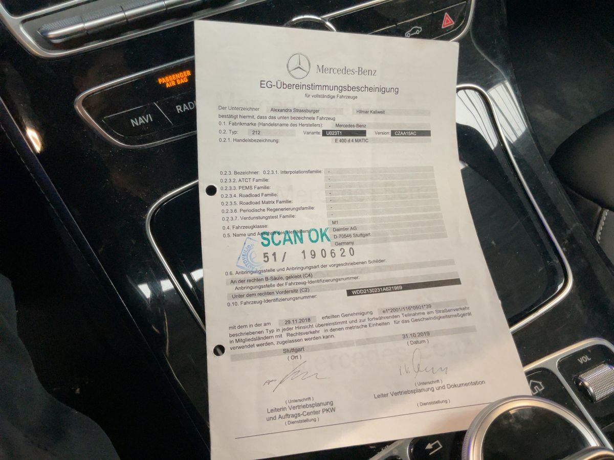 Mercedes-Benz E-Klasse d'occasion