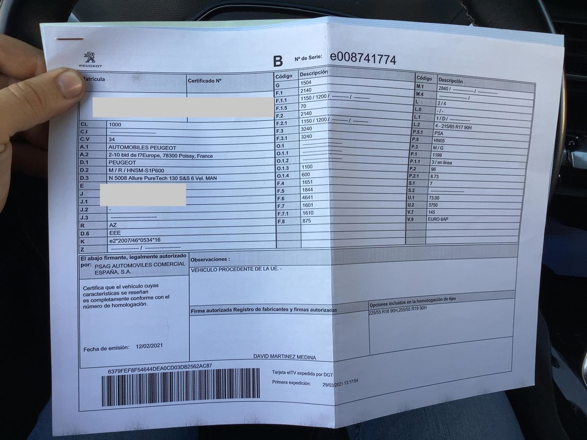 Peugeot 5008 d'occasion