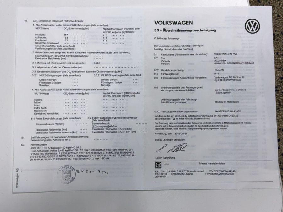 Volkswagen Tiguan d'occasion