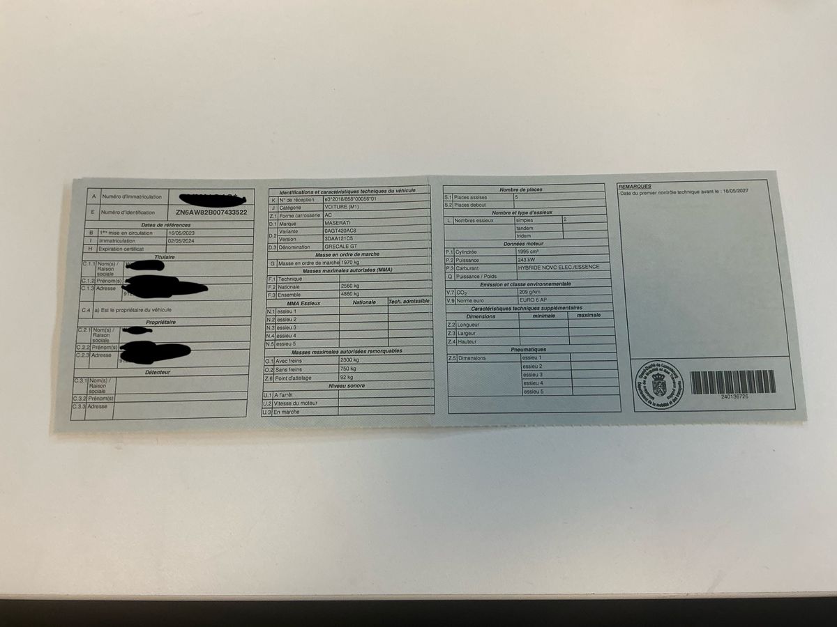 Maserati Grecale d'occasion