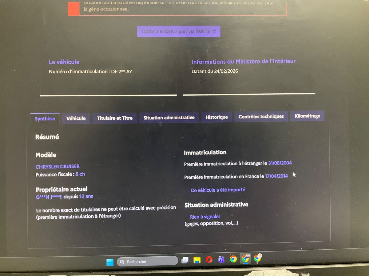 Chrysler PT d'occasion