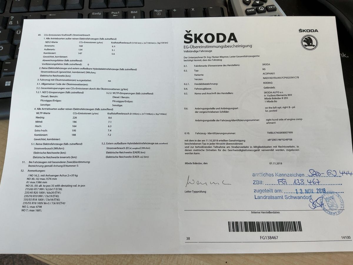 Skoda Kodiaq d'occasion