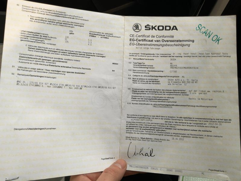 Skoda Citigo 1.0 MPI Active — zdjęcie 16