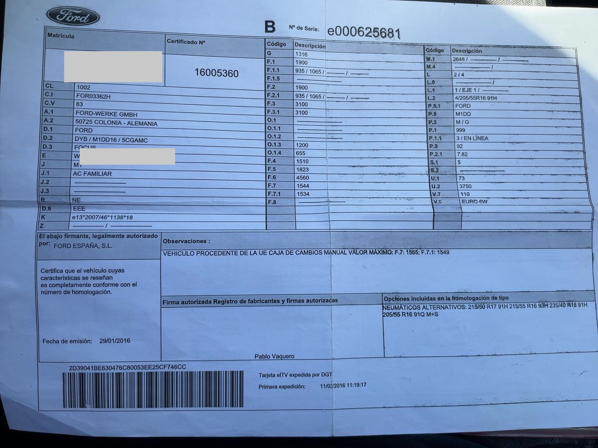 Ford Focus d'occasion
