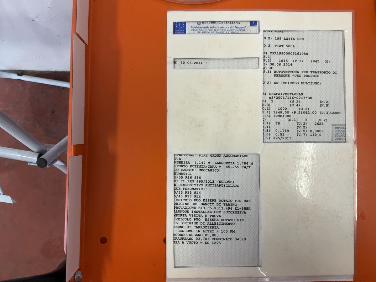 Fiat 500L d'occasion