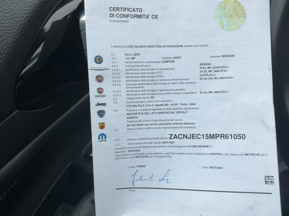 Jeep Compass d'occasion
