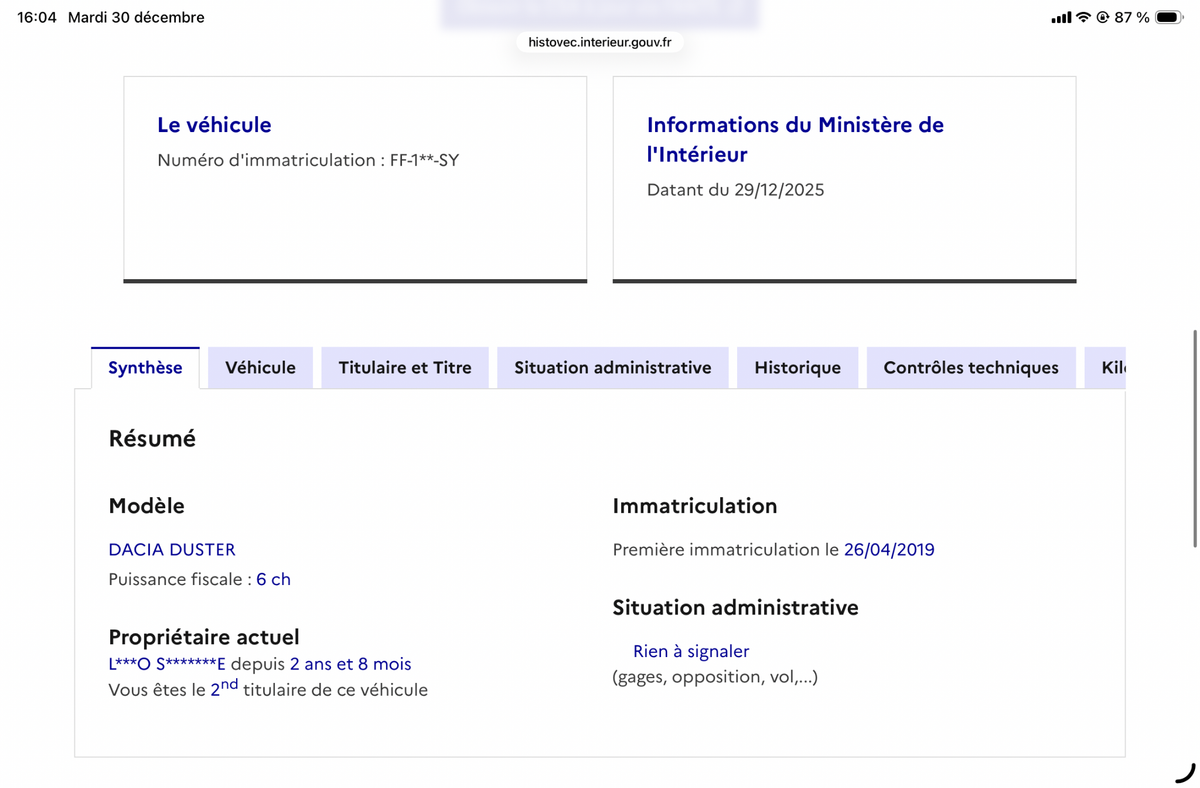 Dacia Duster d'occasion