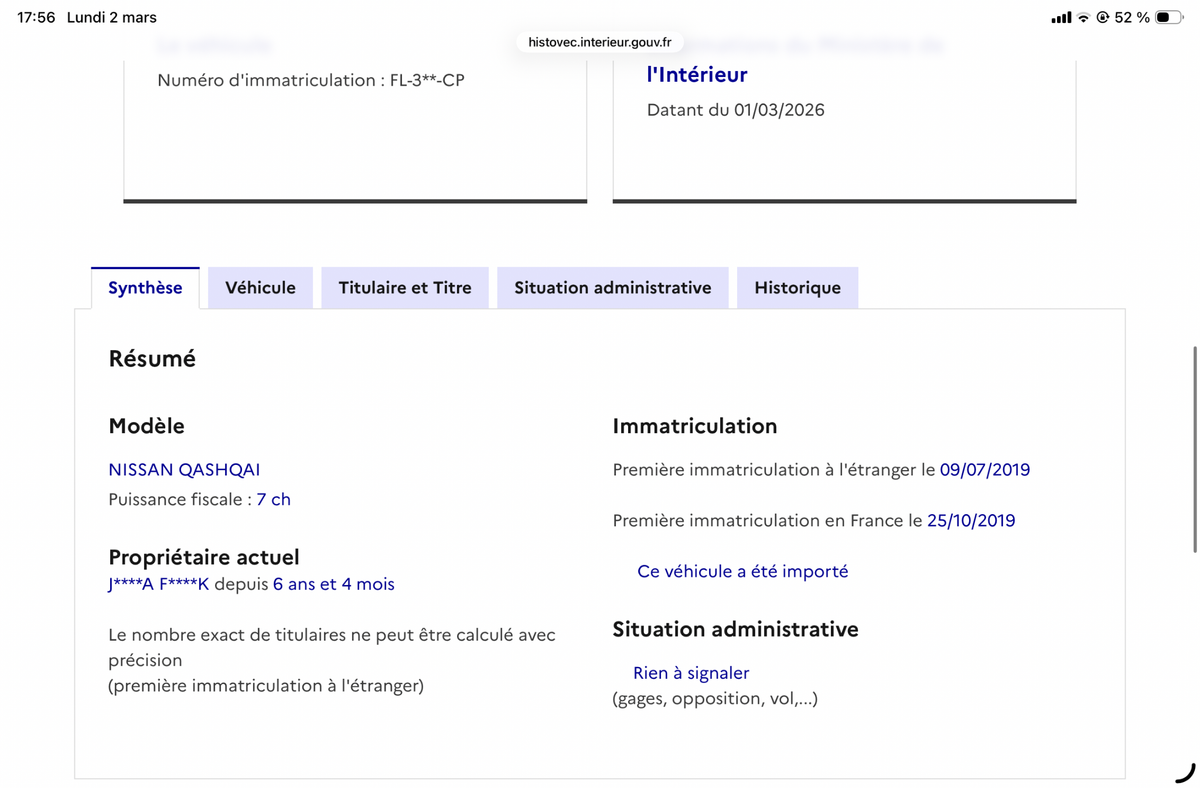 Nissan Qashqai d'occasion
