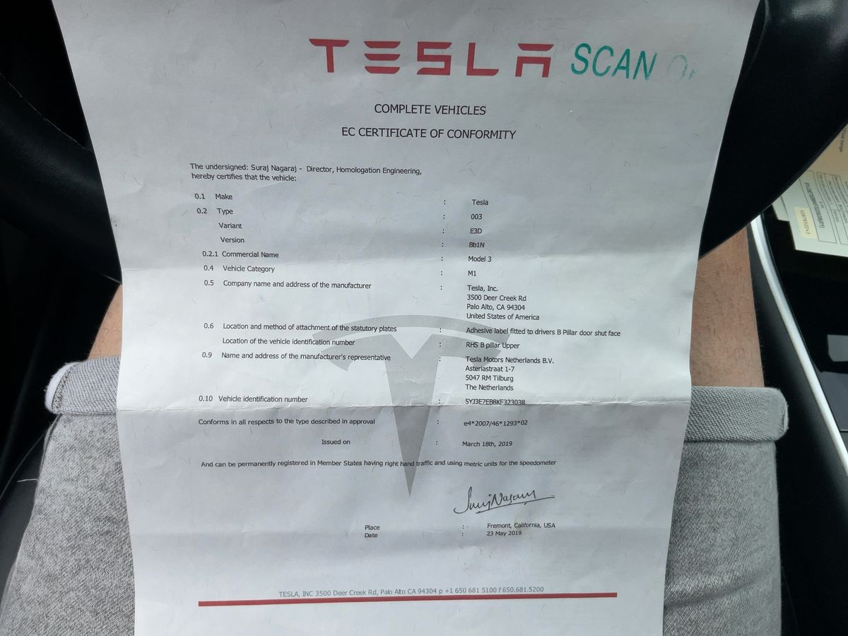 Tesla Model d'occasion