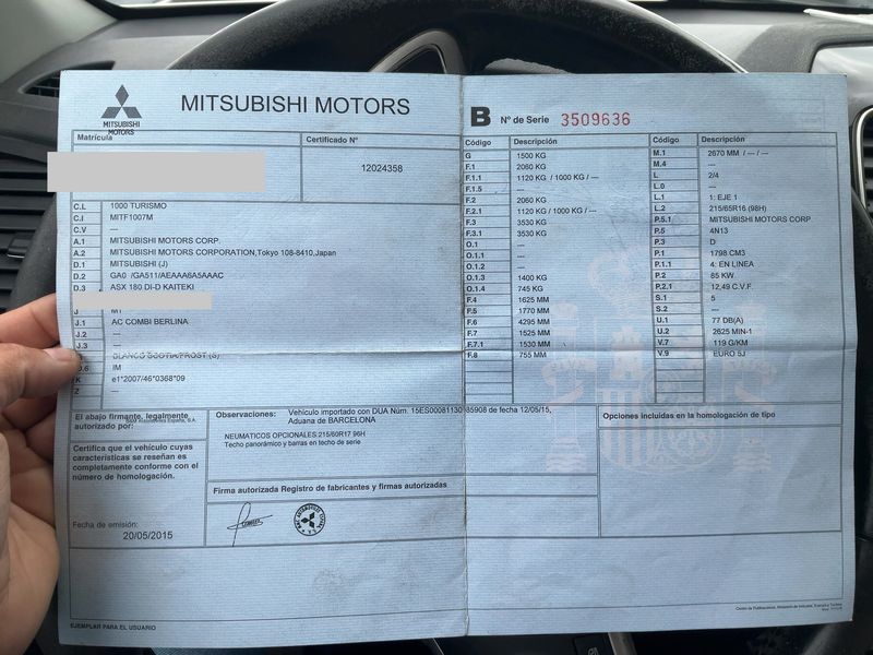 Mitsubishi ASX 1.8 DI-D Kaiteki 2WD — zdjęcie 16