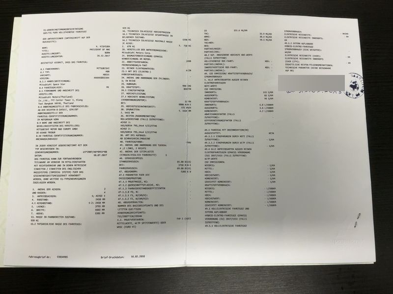 Mitsubishi Space d'occasion