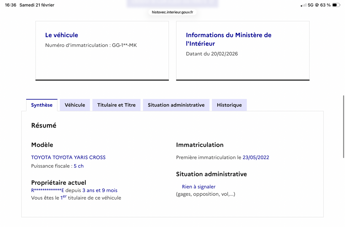 Toyota Yaris d'occasion