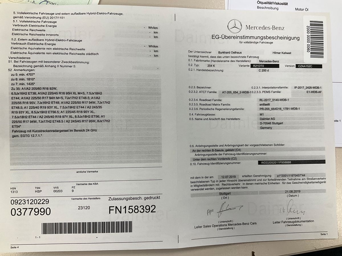 Mercedes-Benz C-Klasse d'occasion