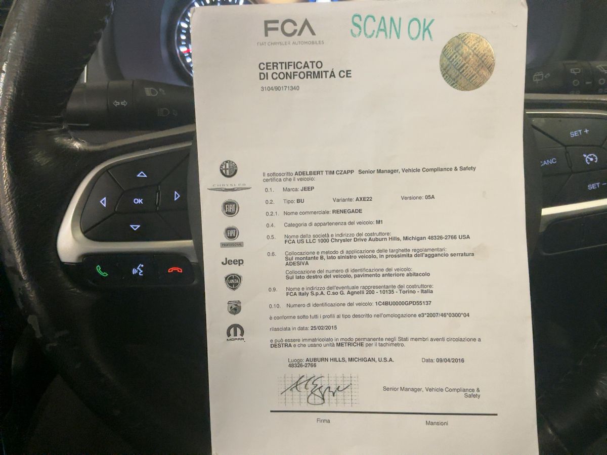 Jeep Renegade d'occasion