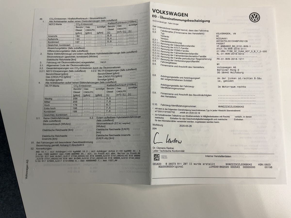 Volkswagen Passat d'occasion