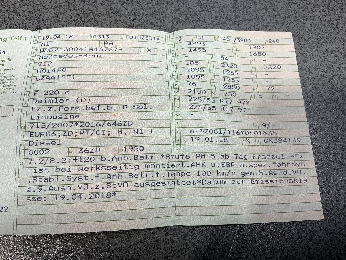 Mercedes-Benz E-Klasse d'occasion