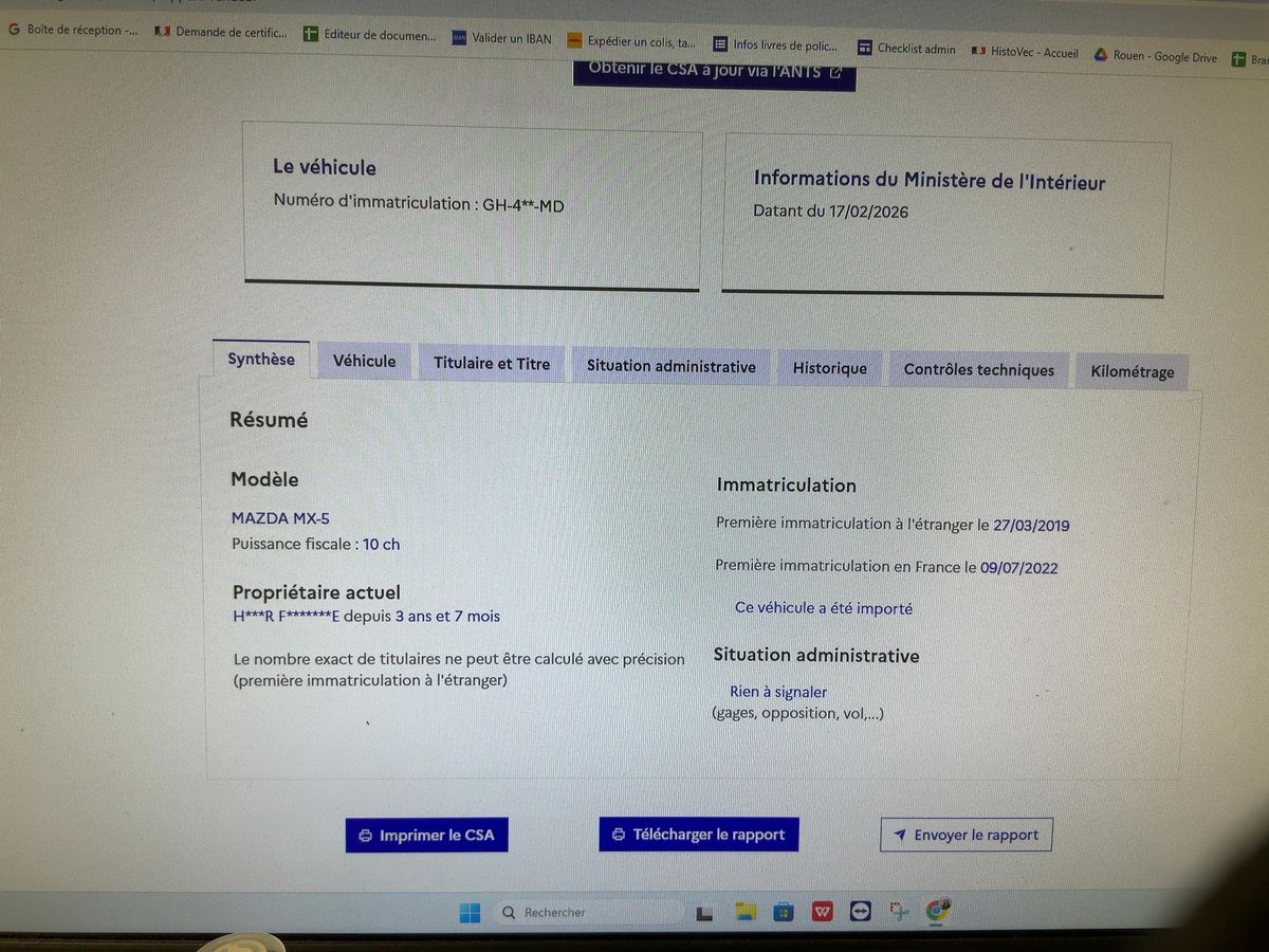 Mazda MX-5 d'occasion