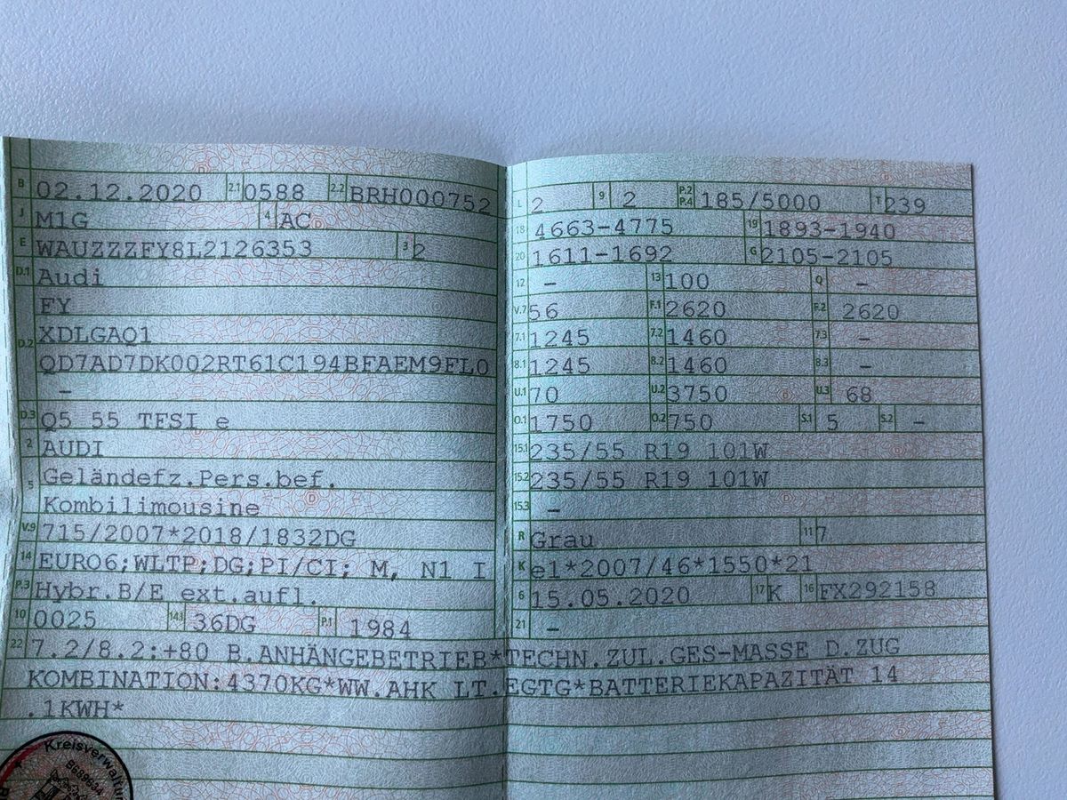 Audi Q5 55 TFSIe quattro sport