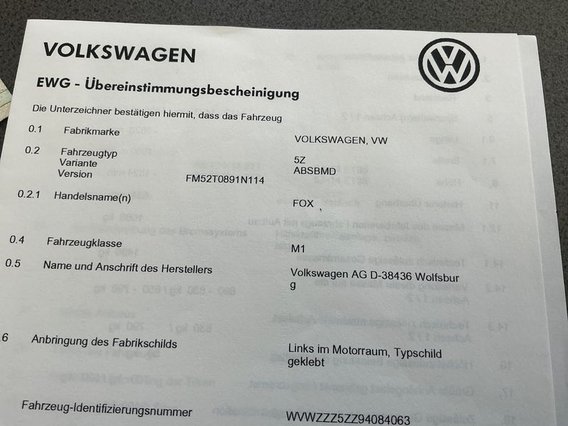Volkswagen Fox 1.2 Fresh — zdjęcie 6