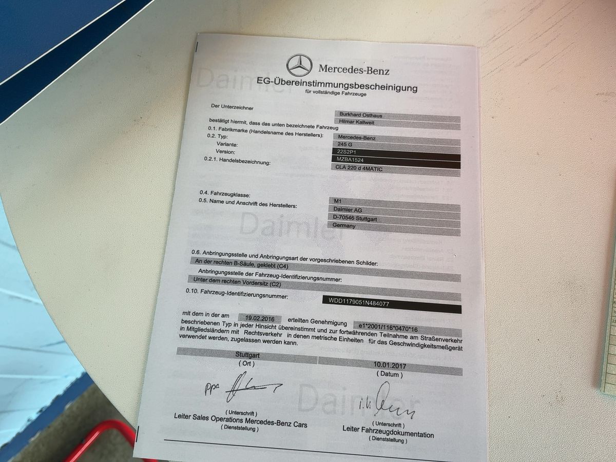Mercedes-Benz CLA-Klasse d'occasion
