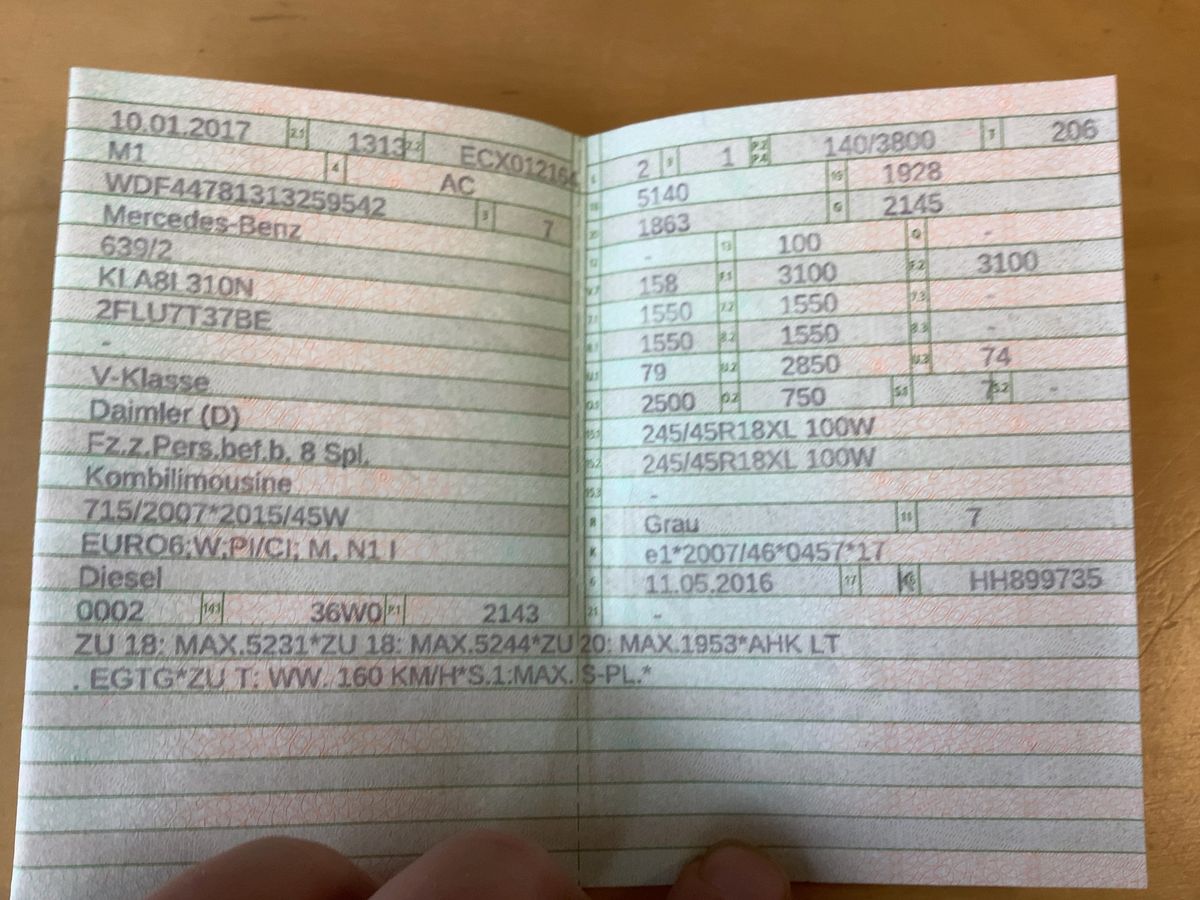 Mercedes-Benz V-Klasse d'occasion