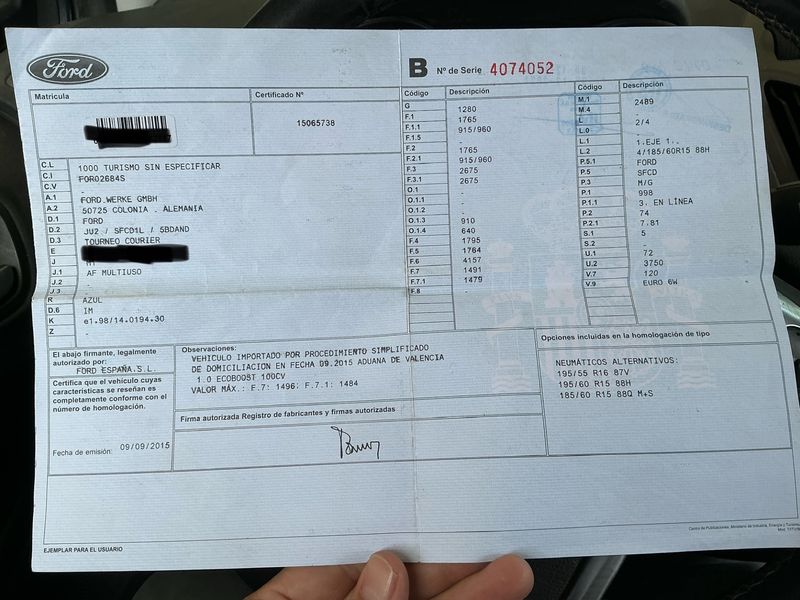 Ford Tourneo 1.0 EcoBoost Trend — zdjęcie 15