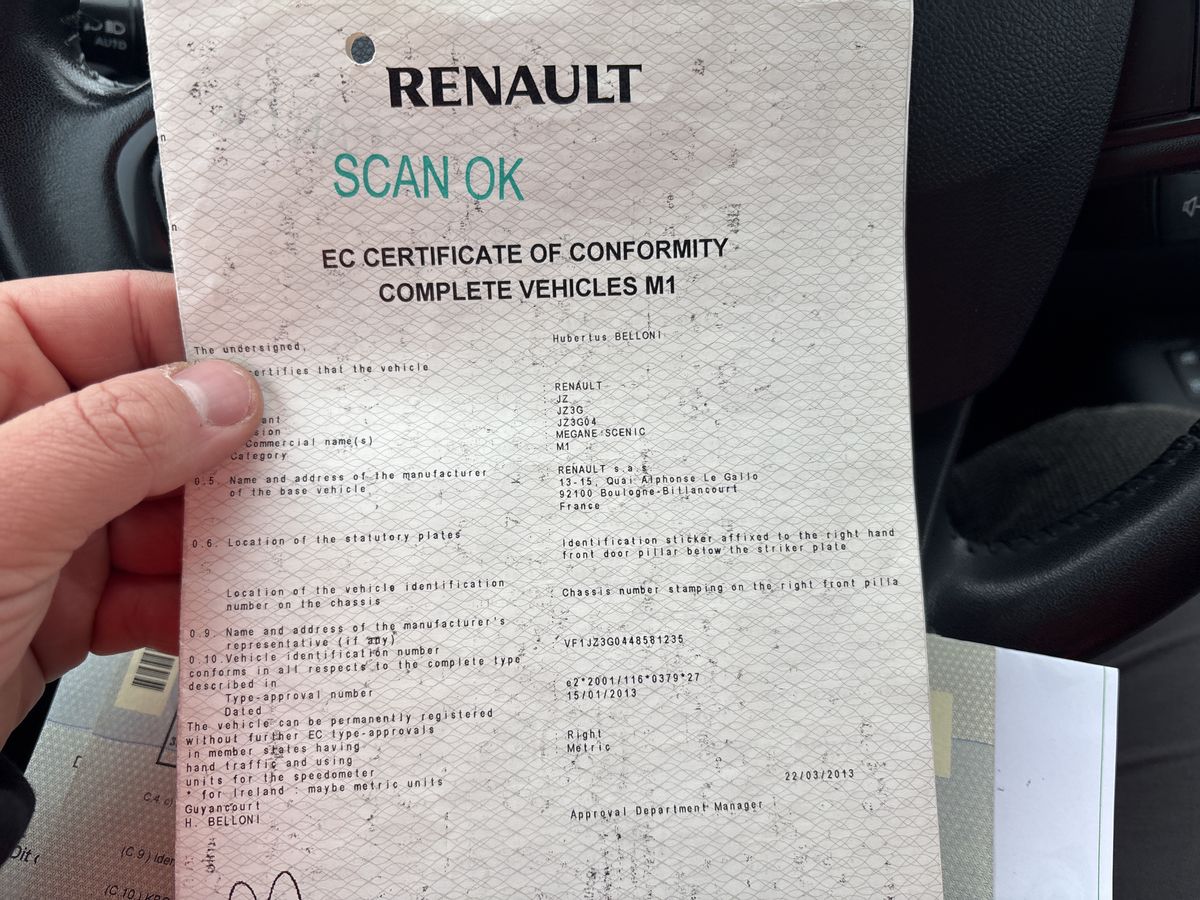 Renault Scenic d'occasion