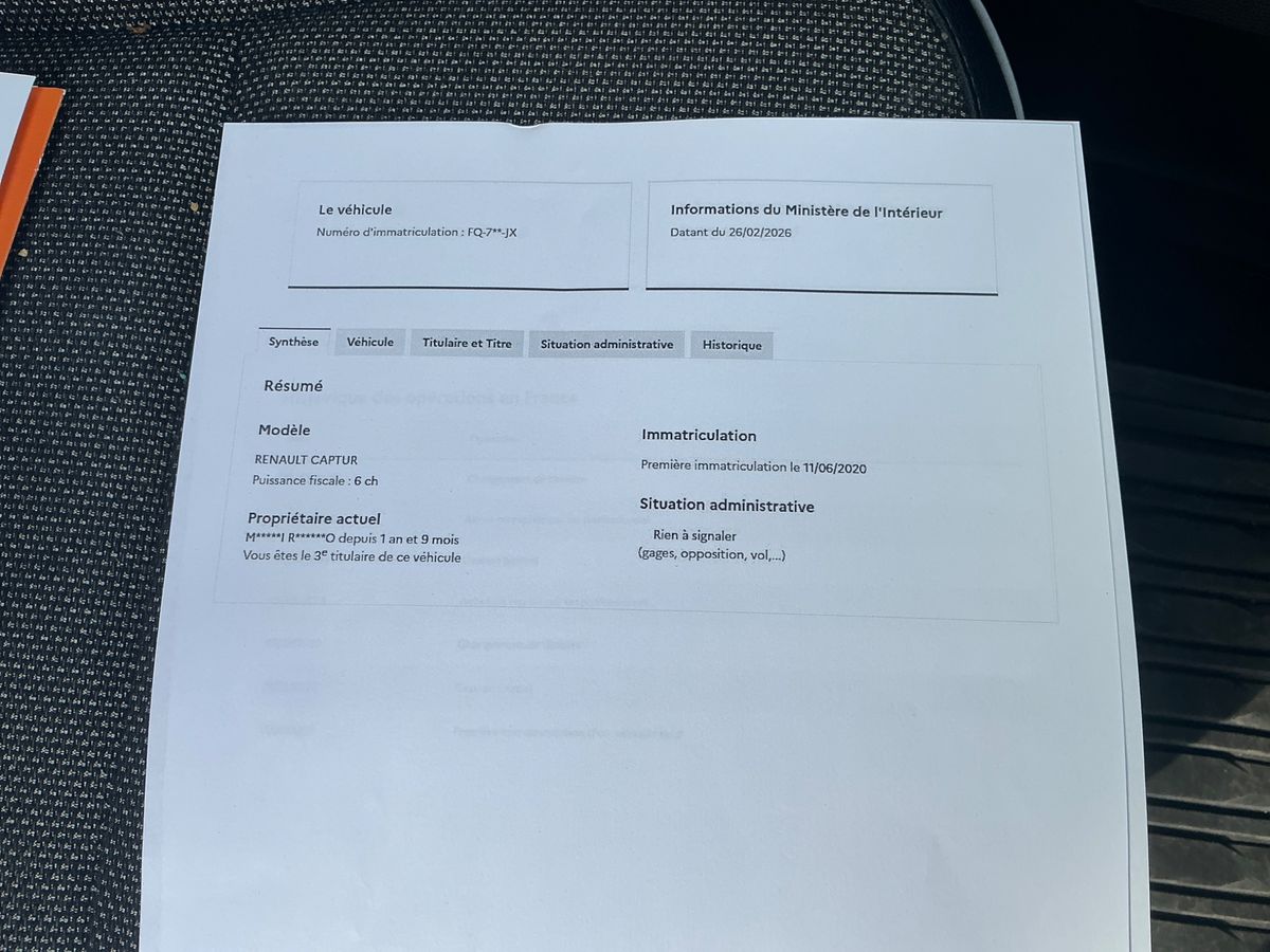 Renault Captur d'occasion