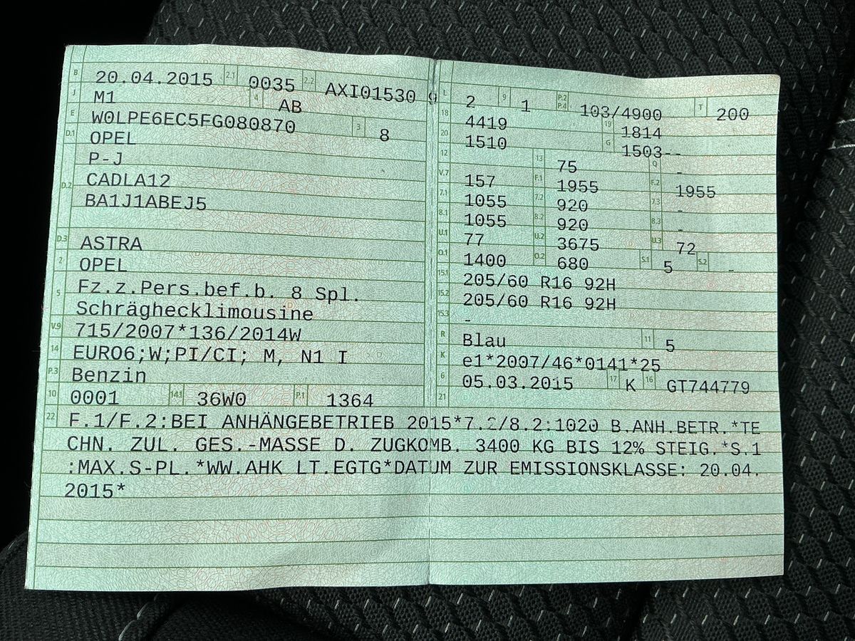 Opel Astra d'occasion