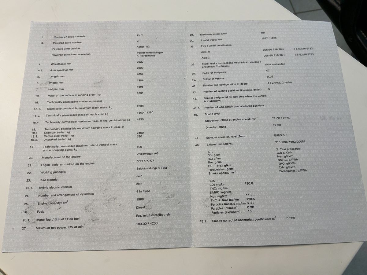 Seat Alhambra d'occasion