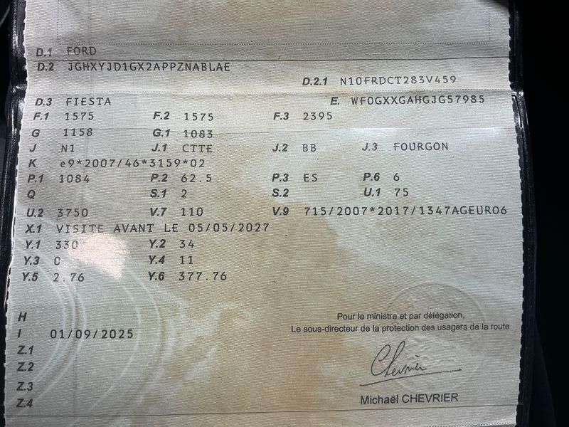 Ford Fiesta 1.1 Affaires Business 2019 – снимка 20