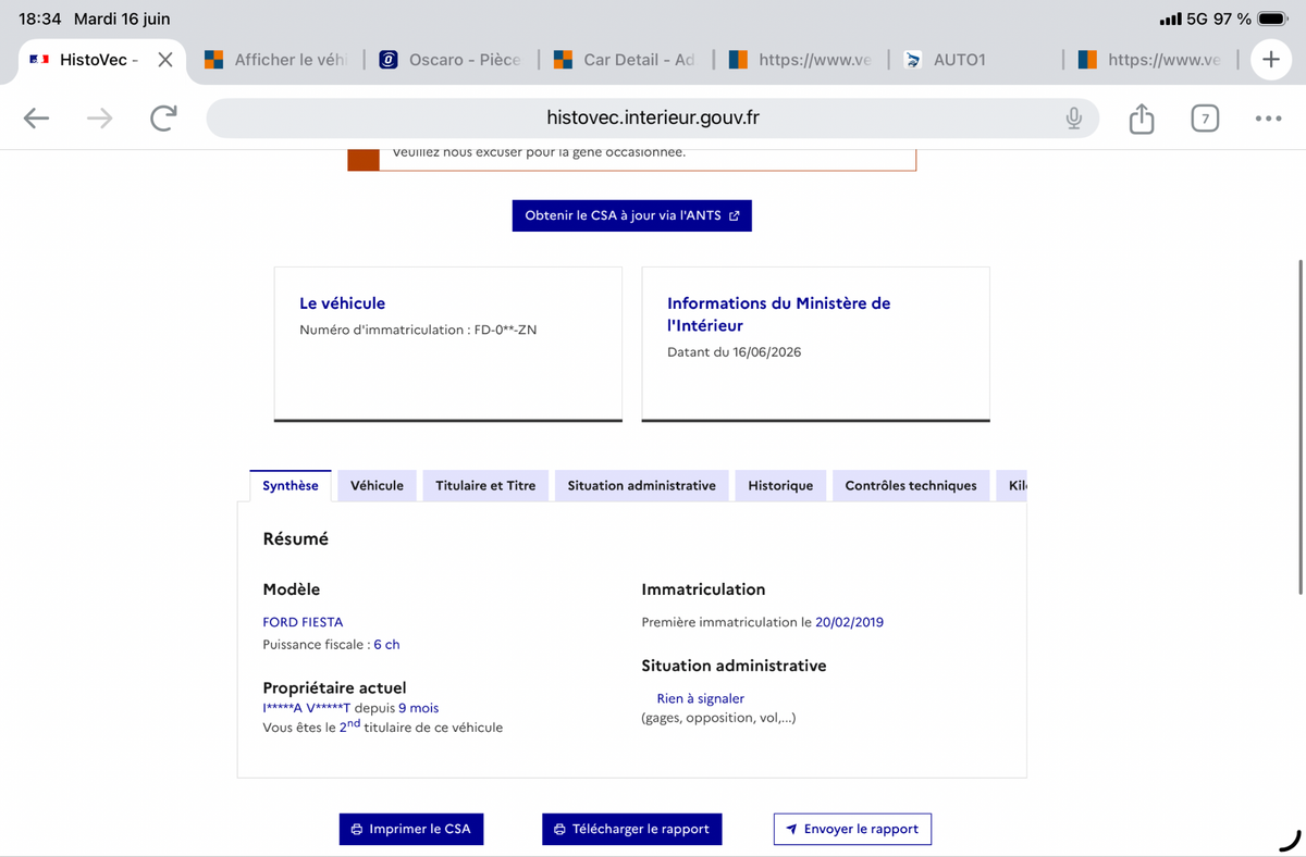 Ford Fiesta d'occasion