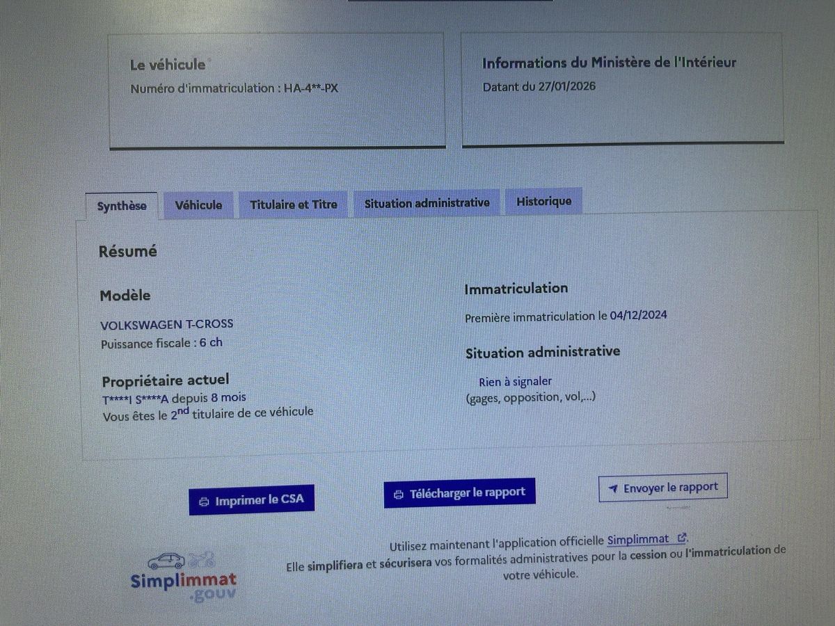 Volkswagen T-Cross d'occasion