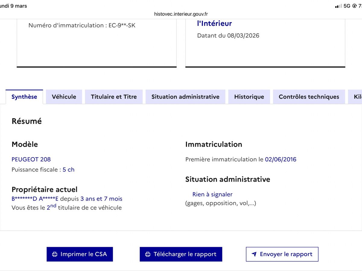 Peugeot 208 d'occasion