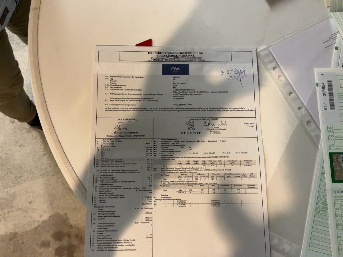 Peugeot 5008 d'occasion