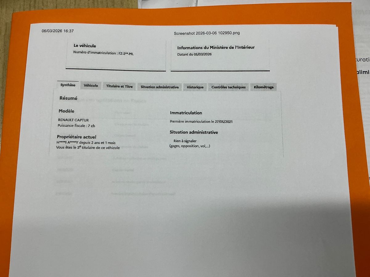 Renault Captur d'occasion