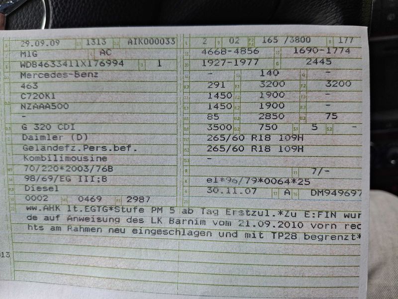 Mercedes-Benz G-Klasse G 320 CDI — zdjęcie 15
