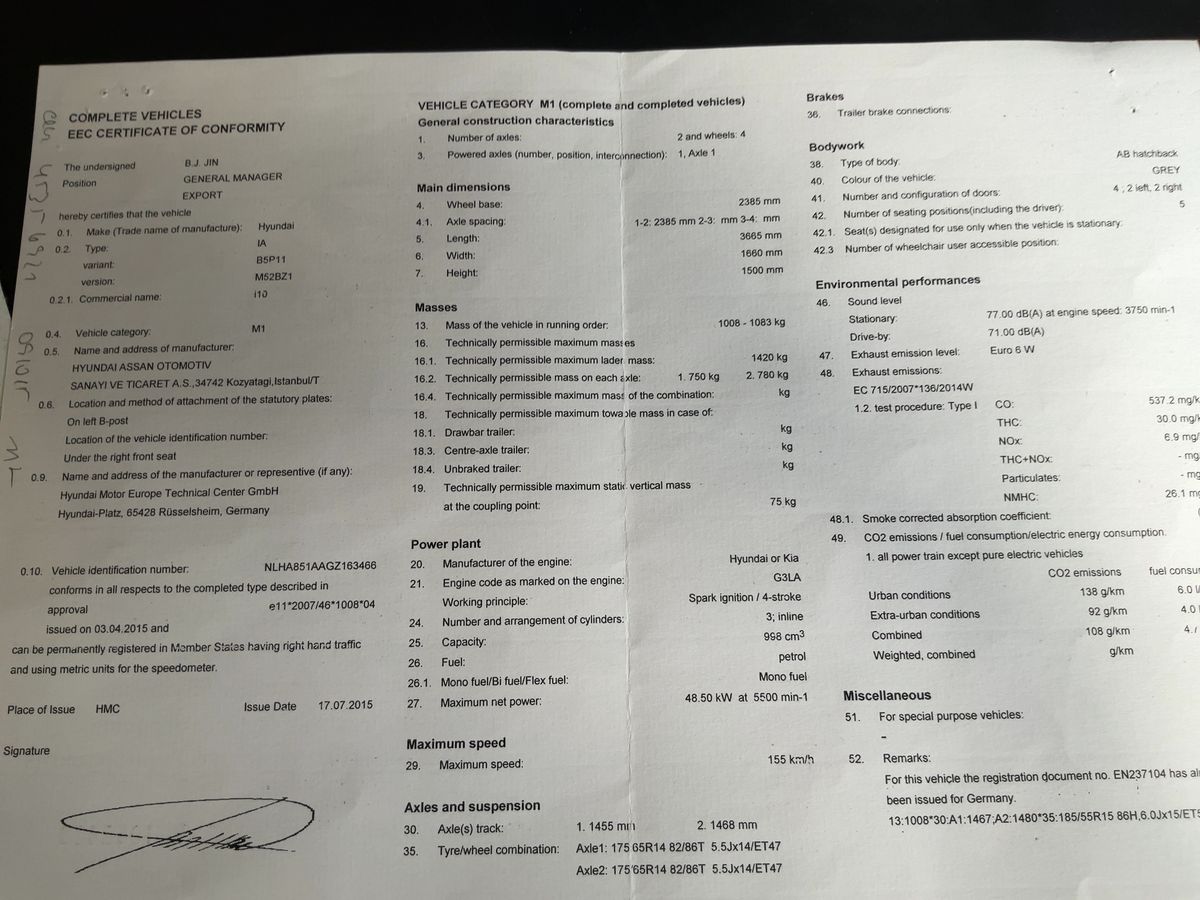 Hyundai i10 d'occasion
