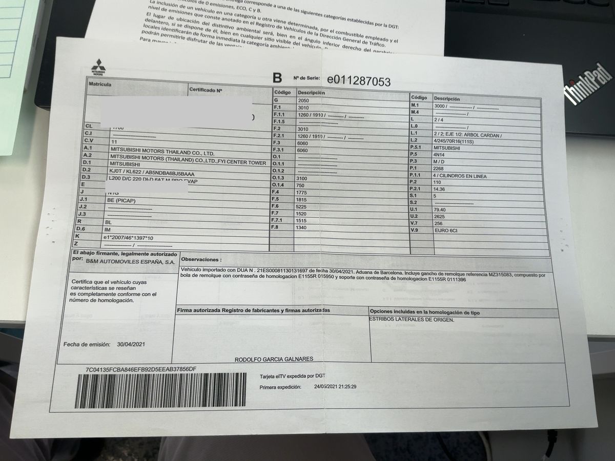 Mitsubishi L d'occasion