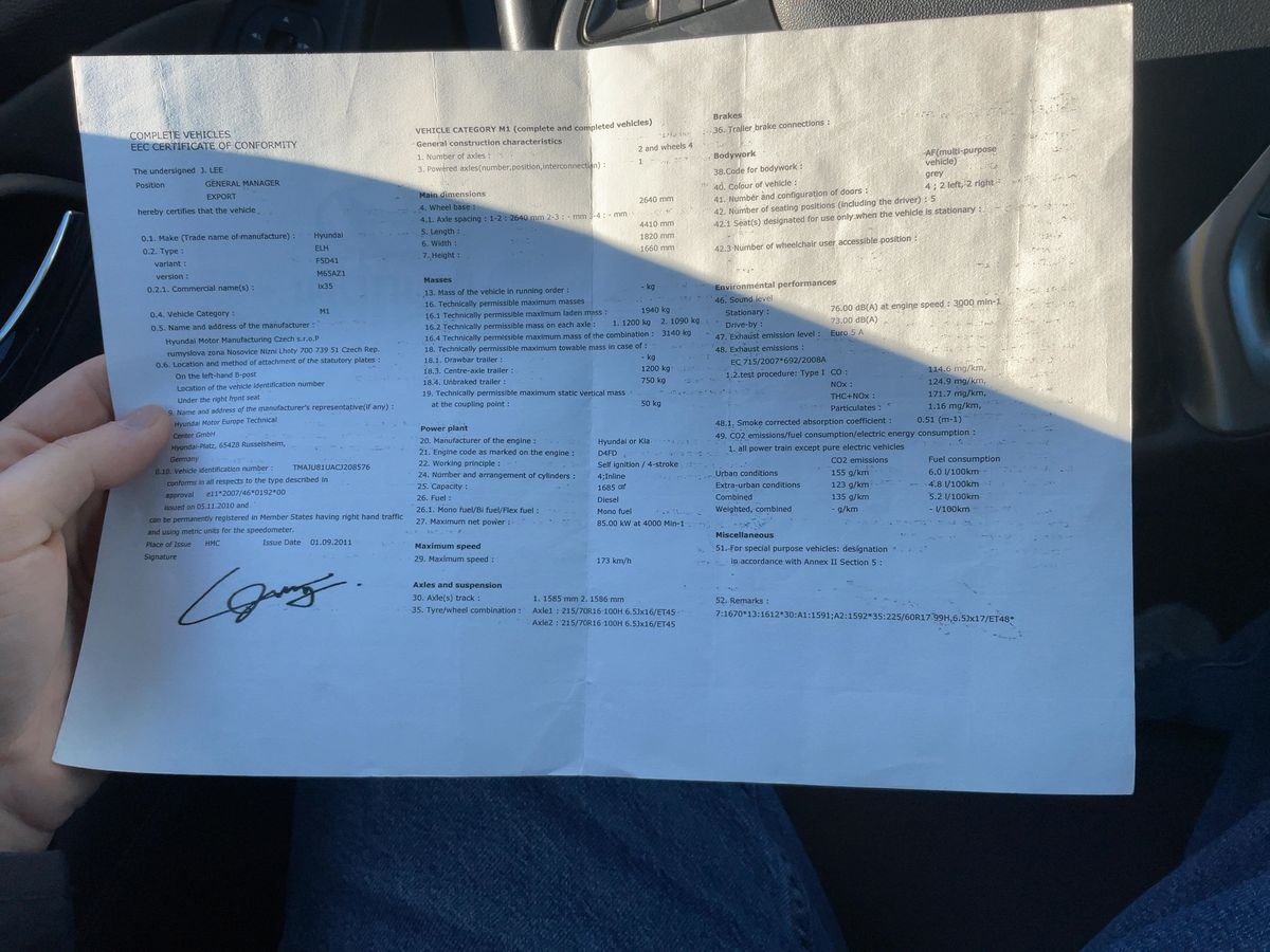 Hyundai ix35 d'occasion