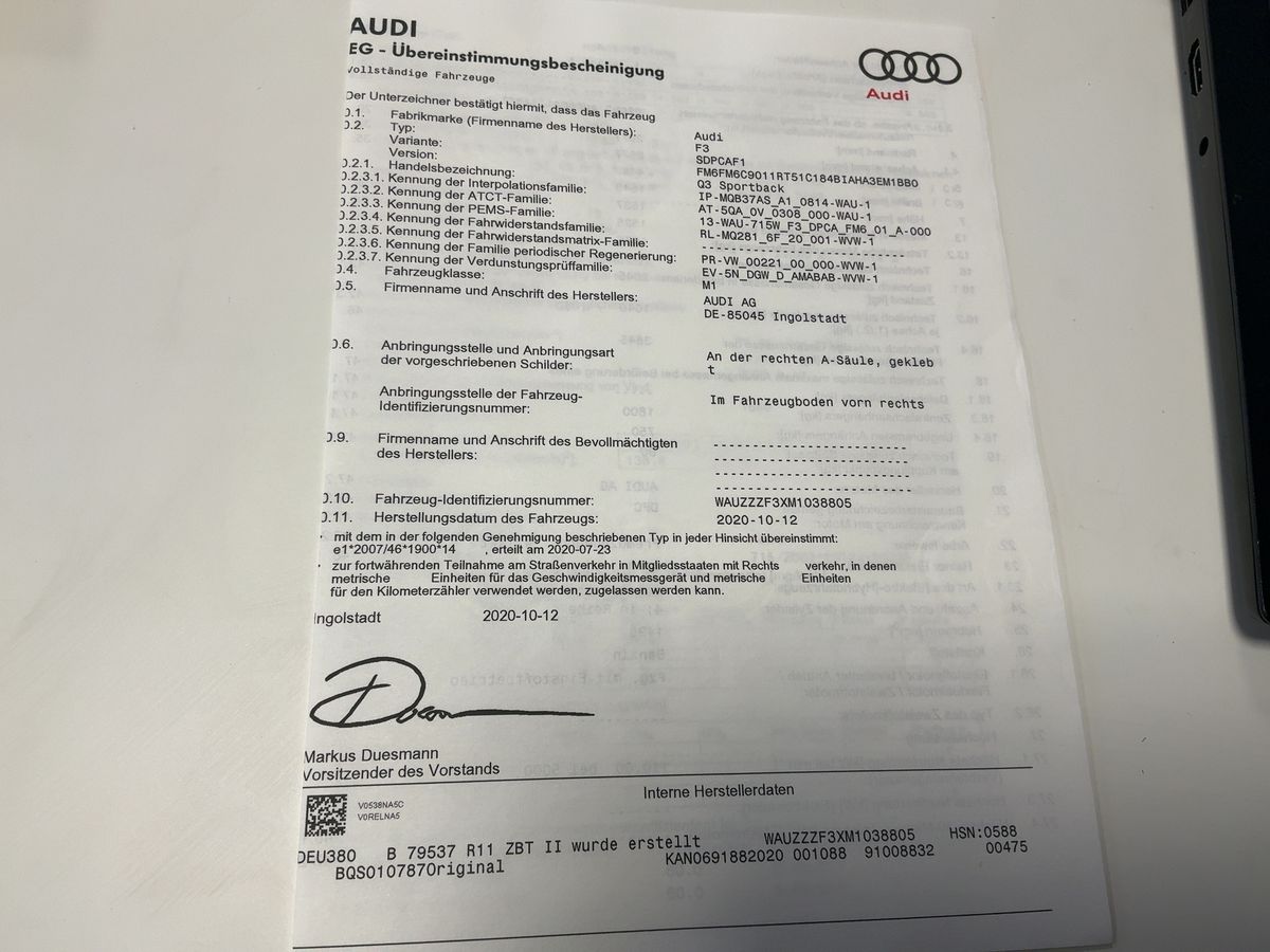 Audi Q3 d'occasion