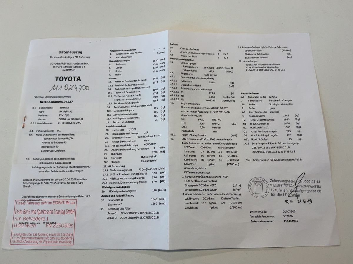 Toyota C-HR d'occasion