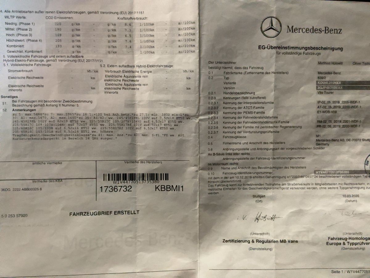 Mercedes-Benz Vito d'occasion