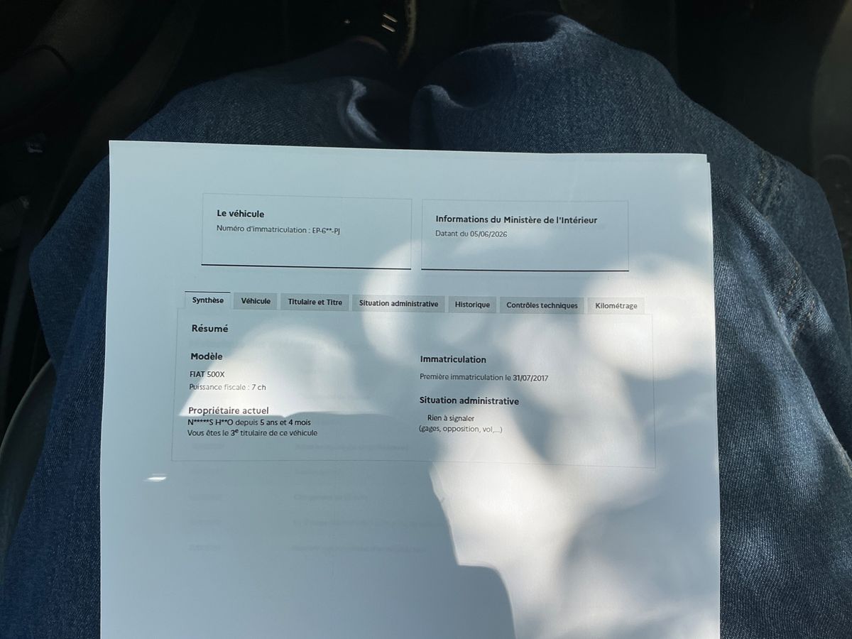 Fiat 500X d'occasion