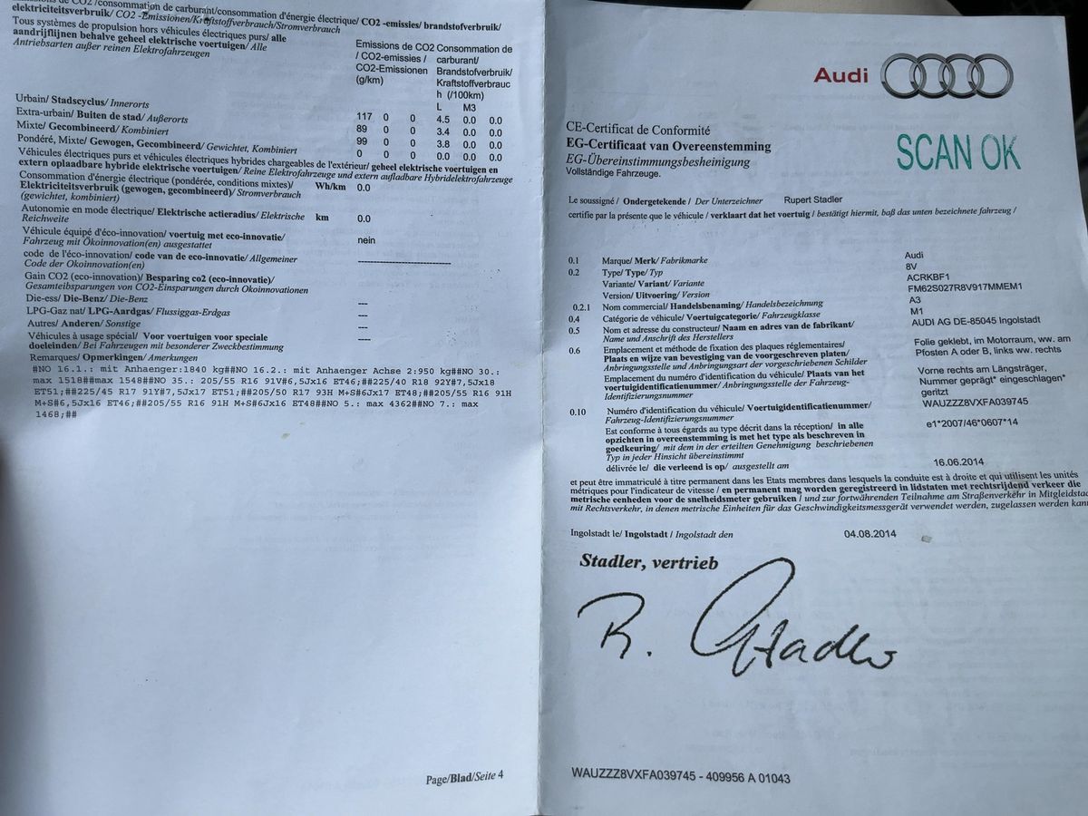 Audi A3 d'occasion